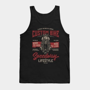 Classic Motorcycle Garage Tank Top